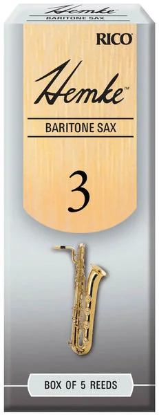 Zlevněný Rico Hemke plátek pro baryton saxofon tvrdost 3